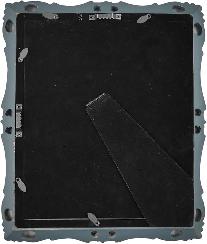 SIMON'S SHOP Vintage Picture Frames 8x10, Antique Style 8x10 Picture Frame for Wall and Tabletop, Dark Navy Blue Frames for Photos Artworks School Pictures