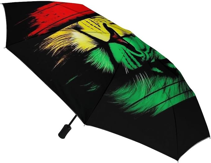 Fashion 3 Fold Sunny Rain Sunscreen Umbrella Portable Automatic Umbrella