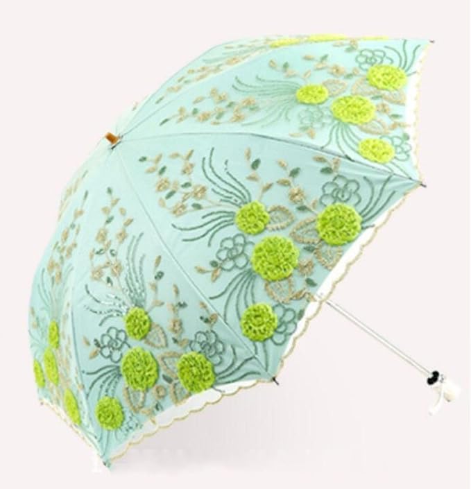 Honeystore Flower Lace Parasols for Wedding Party Lace Bridal Umbrella