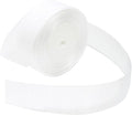 White Ribbon for Gift Wrapping 1-1/2 inch Sheer Organza Ribbon for Flower Bouquet Tulle Chiffon Ribbons for Wedding Invitations Christmas Decorations Crafts 50 Yards