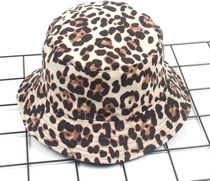 Quanhaigou Bucket Hat for Men Women,Packable Reversible Printed Sun Hats,Fisherman Outdoor Summer Travel Hiking Beach Caps