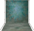Abstract Professional Photography Backdrop for Portrait Photo Props Booth Background Photoshoot Studio with Polyester Fabric Roller Pocket on Top (8x12,Green,No Stand)