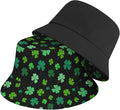 Bucket Hat for Women Men Unisex Sun Cap Packable Outdoor Fisherman Hat Headwear,Reversible Double-Side-Wear
