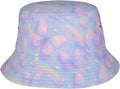 Christmas Navy Blue Tree Bucket Hat Novelty Sun Hats Trendy Fisherman Cap for Men and Women