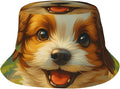 Rustic Autumn Cows and Pumpkins Bucket Hat Novelty Sun Hats Trendy Fisherman Cap for Men and Women