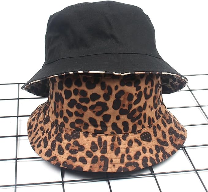 Quanhaigou Bucket Hat for Men Women,Packable Reversible Printed Sun Hats,Fisherman Outdoor Summer Travel Hiking Beach Caps