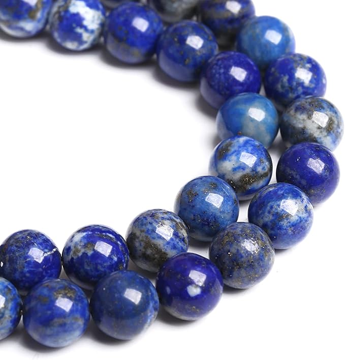 6MM 60PCS Natural Stone Blue Lapis Lazuli A Grade Gemstone Beads for Jewelry Making DIY Bracelet Crystal 1 Strand