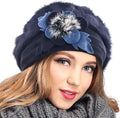 VECRY Women's 100% Wool Bucket Hat Felt Cloche Beret Dress Winter Beanie Hats