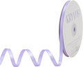 Premium Double Faced Satin Lavender Ribbon, 1/4 Inch X 50 Yards, Polyester, Wedding, Birthday, Holidays, Purple Lavender