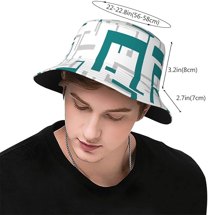 I Love U Bucket Hat Novelty Sun Hats Trendy Fisherman Cap for Men and Women