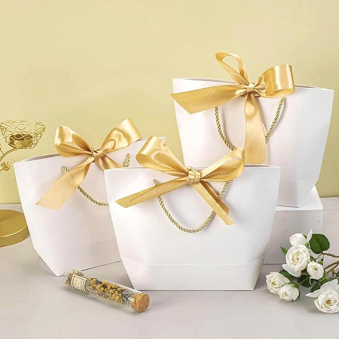 KINGLAKE Champagne Gold Satin Ribbon 1 1/2 inch x 50 Yards - Polyester Silk Hair Ribbons, Fabric Gold Ribbon for Gift Wrapping, Floral Bouquets, Craft Bow, Wedding, Valentines Day