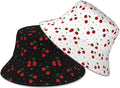 Hat Reversible Fisherman Hats Double Sided Wearing for Women Men Boys Girls