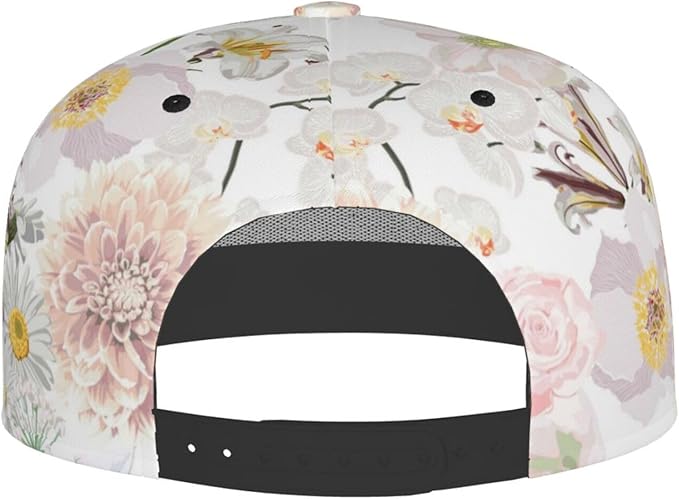 Tulip Flower Baseball Cap for Women Baseball Caps Flower Hat Tulip Baseball Hats Womens Cap for Outdoor
