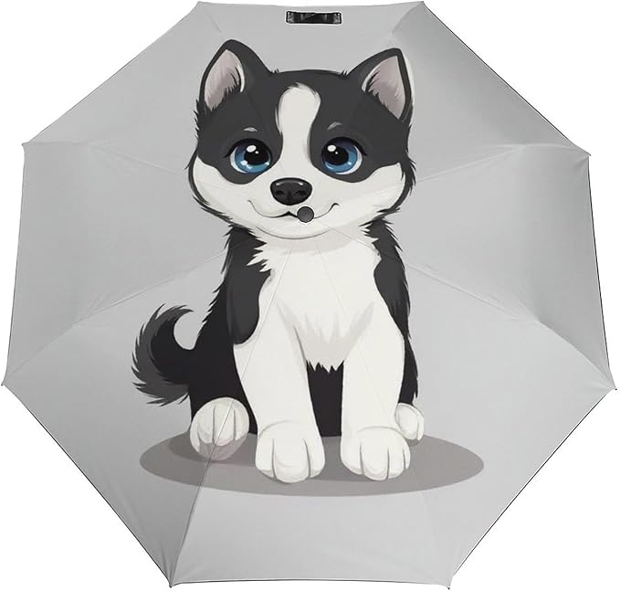 Fashion 3 Fold Sunny Rain Sunscreen Umbrella Portable Automatic Umbrella