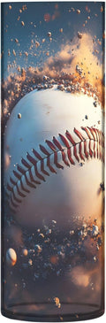 ALAZA Baseball Stone Flower Vases for Home Decor Kitchen Bedroom Living Room Bathroom Office Table Decorations