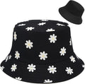 XYIYI Cute Bucket Hat Beach Fisherman Hats for Women, Reversible Double-Side-Wear