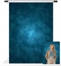 Kate 6.5x10ft Blue Abstract Photography Backdrop Portrait Backdrops for Photoshoot Old Master Blue Background Studio