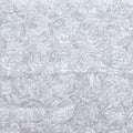 Efavormart Wonderland Rosette Premium Table Runners for Weddings Party Banquets Decor Fit Rectangle and Round Table - White