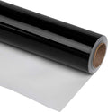 RUSPEPA Black Metallic Wrapping Paper - Solid Color Paper Perfect for Wedding, Birthday, Christmas, Baby Shower - 17 Inches X 32.8 Feet