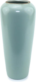 8-inch ice Cracked Glazed Ceramic vase, Modern Eastern Style Ceramic vase, Dining Table, Central Living Room Shelf Decoration (TQ03)
