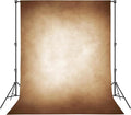 Abstract Latte Brown Professional Photography Backdrop for Adult Portrait Photo Props Booth Background Photoshoot Studio with Thick Ployester Fabric Roller Pocket on Top (5x7 ft)