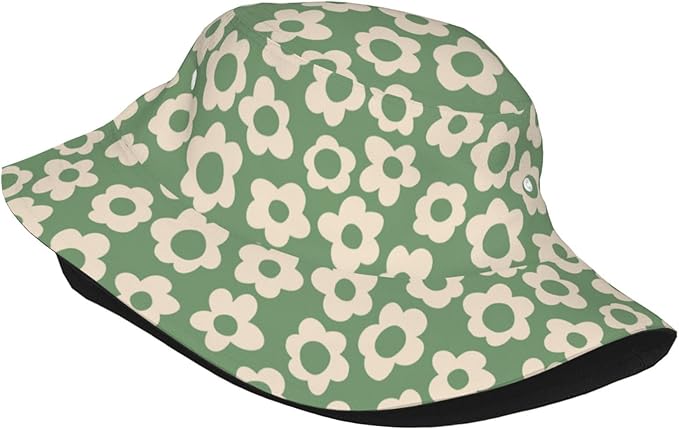 Mushrooms Skulls Cool Bucket Hat Beach Sun Hat Beach Fishing Hat for Men Women
