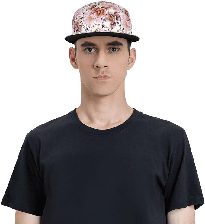 Tulip Flower Baseball Cap for Women Baseball Caps Flower Hat Tulip Baseball Hats Womens Cap for Outdoor