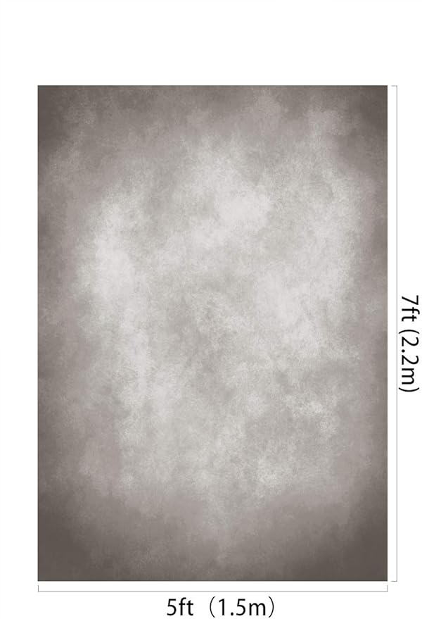 Kate 5x7ft Vintage Backdrops Abstract Grey Portrait Photo Backdrop for Photography Studio