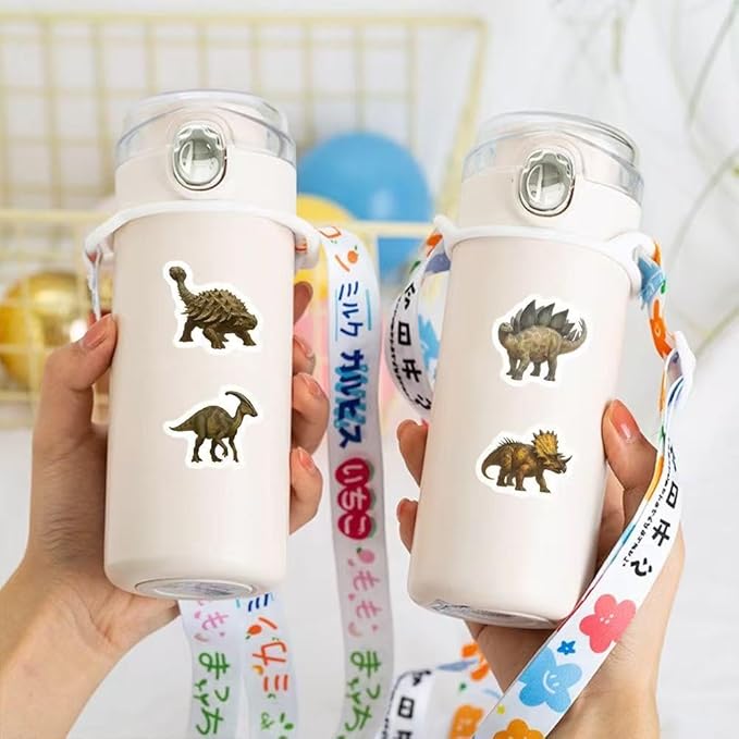 1000 Pcs Dinosaur Stickers for Kids Classroom Boys Girls School Students.2 Roll 1 Inch Cute Dino Animal Stickers Bulk Gift Party Favors.Teacher Reward Sticker Packs for Water Bottles Phone Laptop