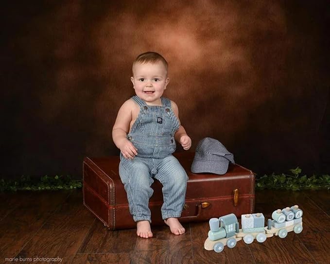 Kate 10x10ft Abstract Backdrops for Photographers Brown Painted Background Portrait Photography Props