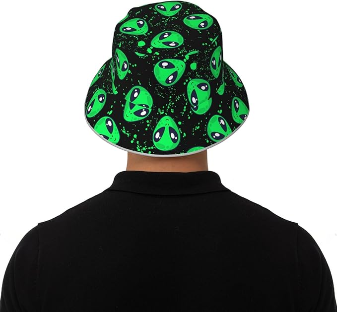 Hat Reversible Fisherman Hats Double Sided Wearing for Women Men Boys Girls
