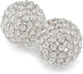 Modern Day Accents Sphere, 4 Inches, Silver