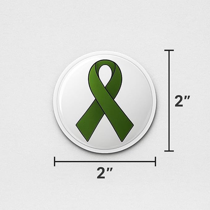 Leukemia Awareness Design with Orange Ribbon, Butterflies, and Flowers or Awareness Pattern 2" 18 Pack Scrapbooking Stickers Waterproof Vinyl Decals