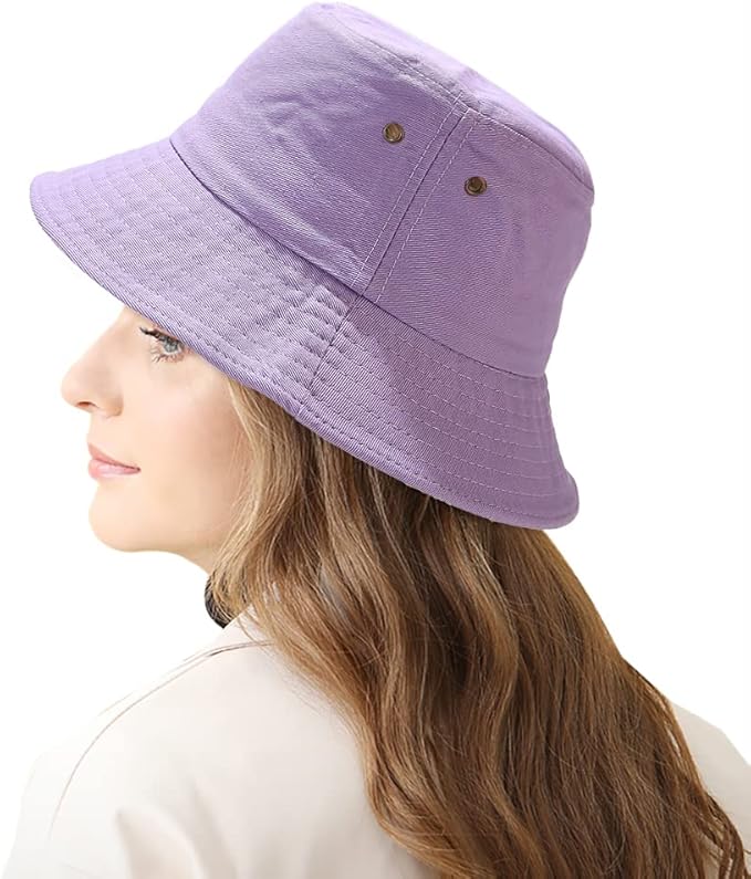 Malaxlx Unisex Bucket Hat Summer UPF 50+ Sun Protection Outdoor Beach Fishing Travel Hiking Hat
