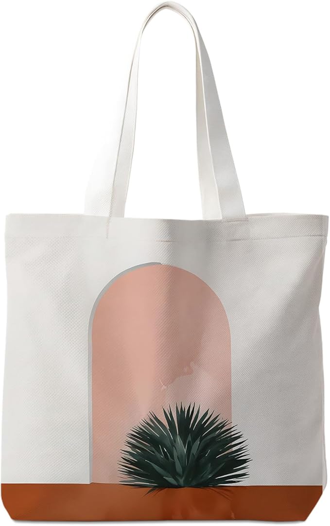 Flowers Tote Bag Gifts for Women, Canvas Aesthetic Reusable Grocery Bags Shopping Bags