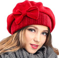VECRY Women's 100% Wool Bucket Hat Felt Cloche Beret Dress Winter Beanie Hats
