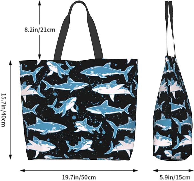 Shoulder Bag Large Reusable Eco-friendly Shopping Bags Portable Storage Handbag