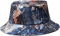 Quanhaigou Bucket Hat for Men Women,Packable Reversible Printed Sun Hats,Fisherman Outdoor Summer Travel Hiking Beach Caps