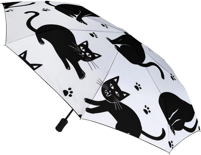 Fashion 3 Fold Sunny Rain Sunscreen Umbrella Portable Automatic Umbrella