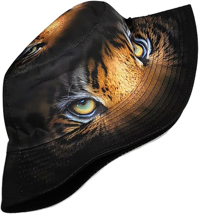 Malaxlx Bucket Hat Beach Sun Hat Fishing Hat for Women Men, Outdoor Travel Reversible Double Side Wear Fisherman Hat