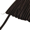 Chenkou Craft Coffee 25 Yards 1/4" Velvet Ribbon Lots Bulk (Coffee, 1/4"(6mm))