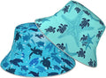 Hat Reversible Fisherman Hats Double Sided Wearing for Women Men Boys Girls