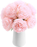 ucky 10 Packs Peonies Artificial Flowers Artificial Peonies Fake Peonies Artificial Flowers Peonies Bouquet for Centerpiece Table Wedding Party Home Decor (Light Pink)