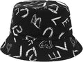 Quanhaigou Bucket Hat for Men Women,Packable Reversible Printed Sun Hats,Fisherman Outdoor Summer Travel Hiking Beach Caps