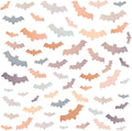 Halloween Wall Stickers 51pcs Colorful Bats Wall Decor, Halloween Decorations,Bat Stickers Removable Suitable for Bedrooms, Living Rooms, Party Scenes, Kindergartens