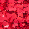 Anderson's Red Metallic Floral Sheeting,15 Ft. Parade Float Decoration for Trailers, Parties, Weddings, Proms, Photo Backdrops & Events – Shiny Fringe Garland for Indoor/Outdoor Use