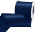 Navy Blue Satin Ribbon 3 inch X 15 Yards Polyester Ribbon for Gift Wrapping Very Suitable for Weddings Party Hair Bow Invitation Decorations and More