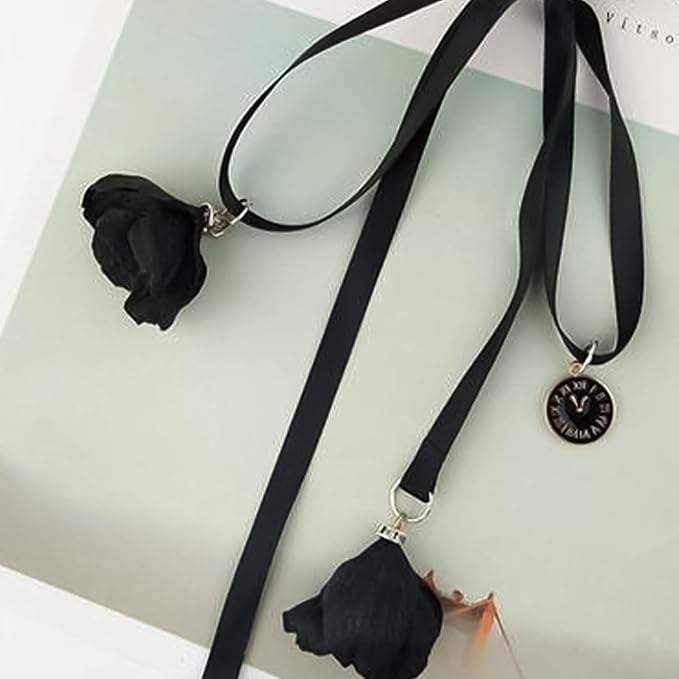 Double Face Black Satin Thin Ribbon 1/8 inch X 50 Yards Polyester Black Ribbon for Gift Wrapping Very Suitable for Weddings Party Hair Bow Invitation Decorations and More