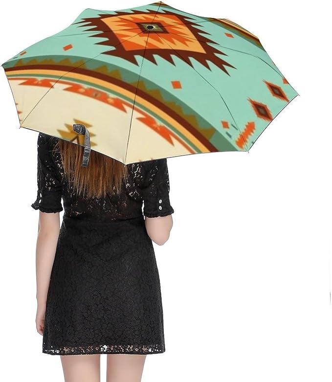 3 Fold Car Umbrella Folding Portable Automatic Umbrella Sunny Rain Sunscreen