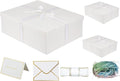 YINUOYOUJIA 3 Pack Large White Gift Box 16.5x13x5.5 inches,Gift Boxes with Lids for Presents,Birthday,Valentine's Day,Mother's Day,Christmas,Anniversary.